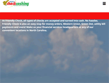 Tablet Screenshot of friendlycheck.com